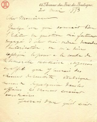 TISSOT JAMES: (1836-1902). <span style="font-family: 'Palatino Linotype', 'serif'; 