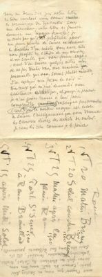 PISSARRO CAMILLE: (1830-1903). Pissarro provides his frank advice to an aspiring 