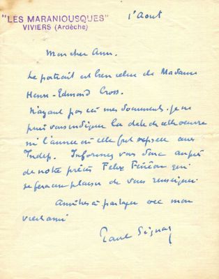 SIGNAC PAUL: (1863-1935)