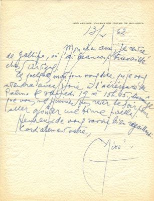 MIRO JOAN: (1893-1983)