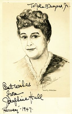 HULL JOSEPHINE: (1886-1957) American actress, Academy Award winner for Best Supporting Actress 
