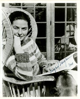 BERGMAN INGRID: (1915-1982) Swedish actress, Academy Award winner for Best 