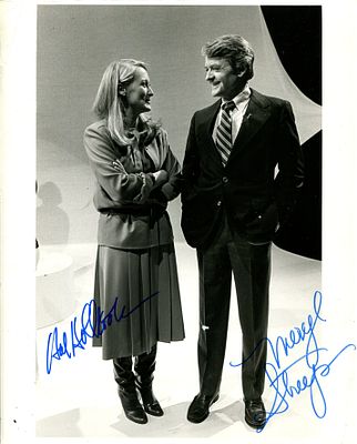 STREEP & HOLBROOK. STREEP MERYL: (1949- ) American actress, Academy Award winner for Best Actress 