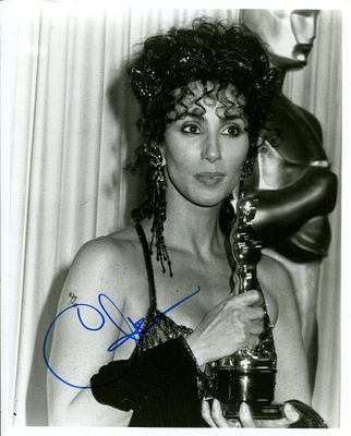 CHER: (1946- ) American singer and actress, Academy Award winner for Best 