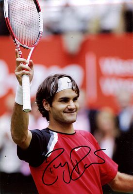 FEDERER ROGER: (1981- ) Swiss Tennis Player, winner of twenty Grand Slam singles titles and 