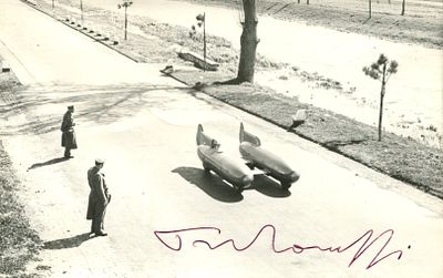 TARUFFI PIERO: (1906-1988) Italian motor racing driver and engineer who competed in Formula One 