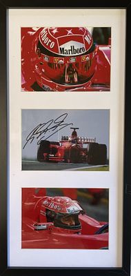 SCHUMACHER MICHAEL: (1969- ) German motor racing driver, Formula One World Champion 1994, 1995, 