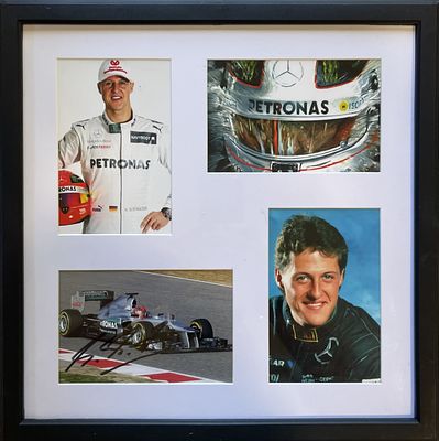 SCHUMACHER MICHAEL: (1969- ) German motor racing driver, Formula One World Champion 1994, 1995, 