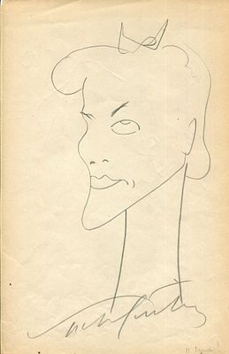 GUITRY SACHA: (1885-1957) French actor, director, screenwriter, and playwright. A good 