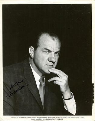 MALDEN KARL: (1912-2009) American character actor, Academy Award winner for Best Supporting 