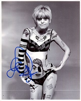 HAWN GOLDIE: (1945- ) American actress, Academy Award winner for Best Supporting Actress in 1969 