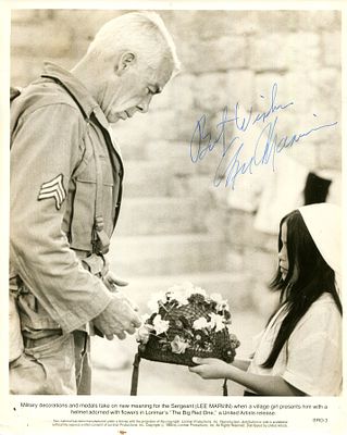 MARVIN LEE: (1924-1987) American actor, Academy Award winner for Best Actor in 1965 for his 