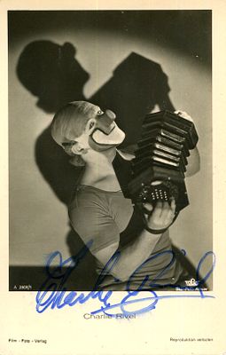 RIVEL CHARLIE: (1896-1983) his real name being J osep Andreu i Lasserre. 