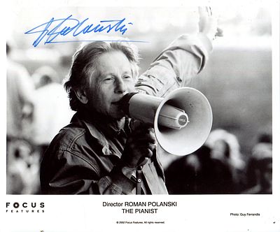 POLANSKI ROMAN: (1933- ) French-Polish Film Director, Academy Award winner. An excellent signed 