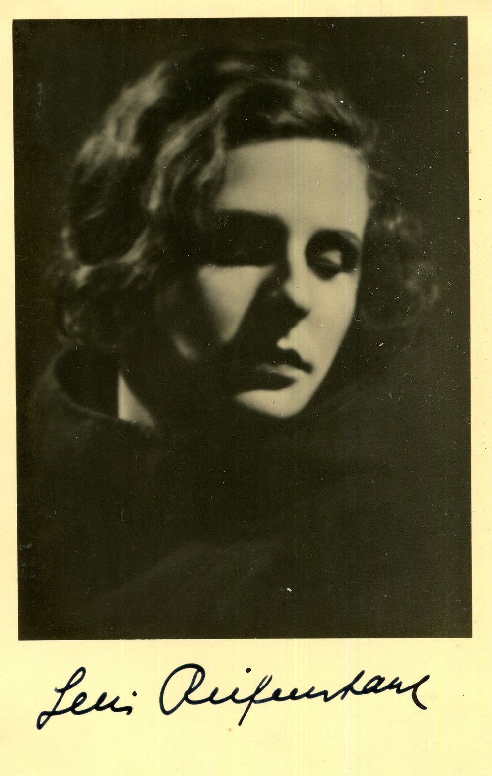RIEFENSTAHL LENI: (1902-2003) German film director, known for her role in producing Nazi 