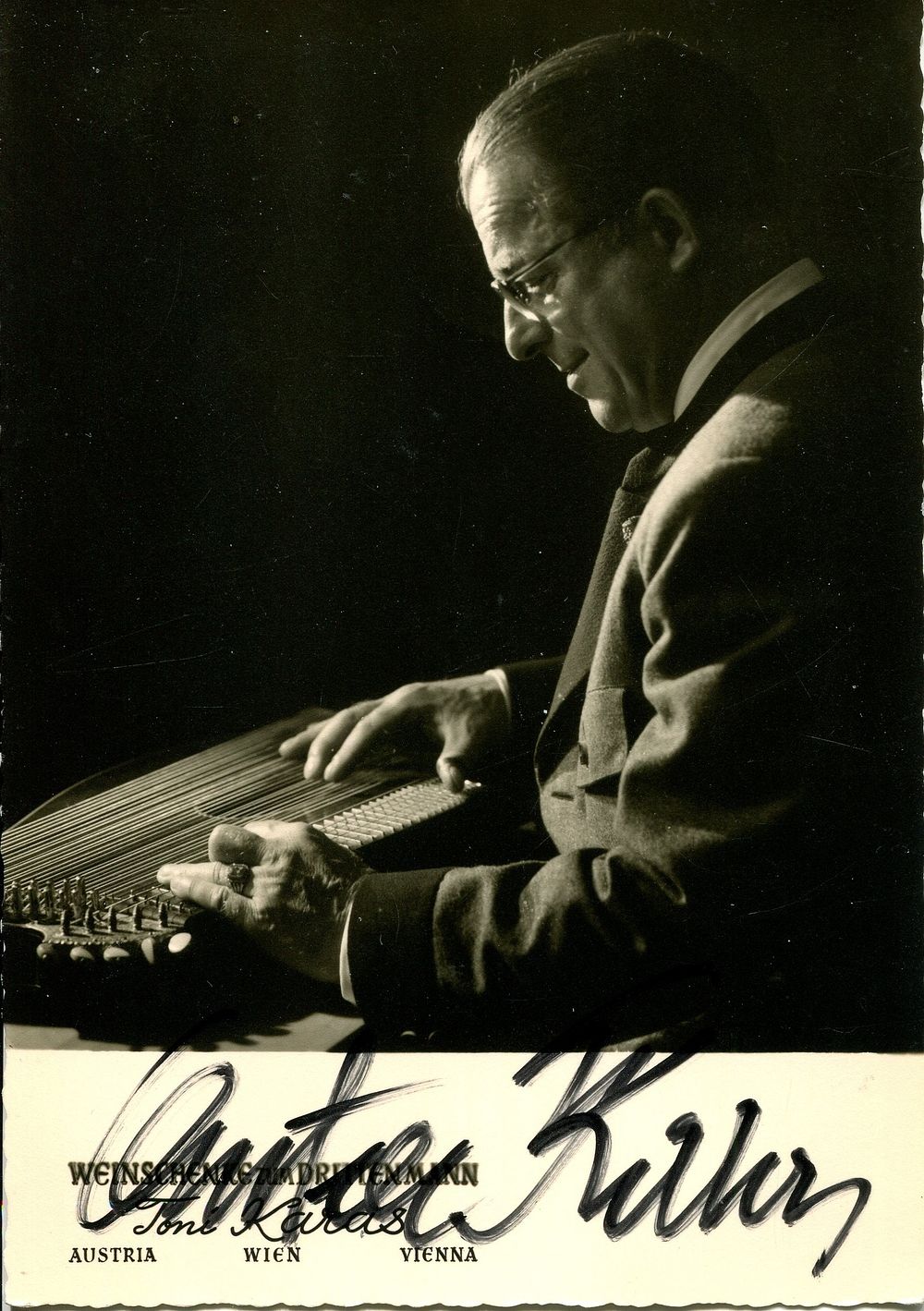 KARAS ANTON (1906-1985) Austrian zither player and composer, best known for his famous 