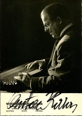 KARAS ANTON (1906-1985) Austrian zither player and composer, best known for his famous 