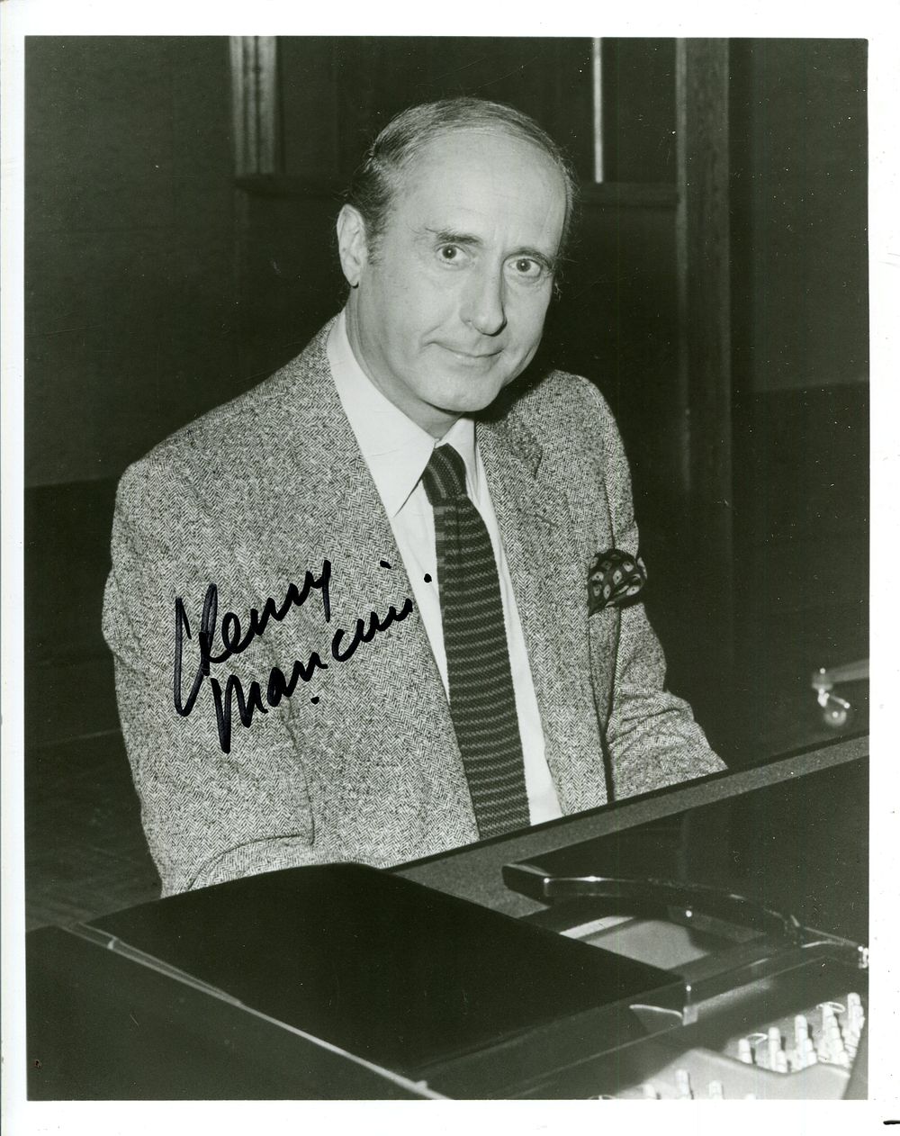 MANCINI HENRY: (1924-1994) American film Composer, Academy Award winner. Signed 8 x 10 