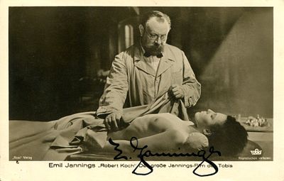 JANNINGS EMIL: (1884-1950) Swiss-born German actor, the first Academy Award winner for Best 