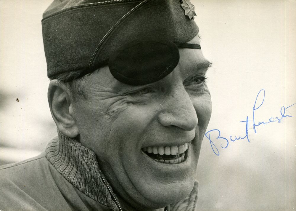 LANCASTER BURT: (1913-1994) American actor, Academy Award winner for Best Actor in 1960 for his 