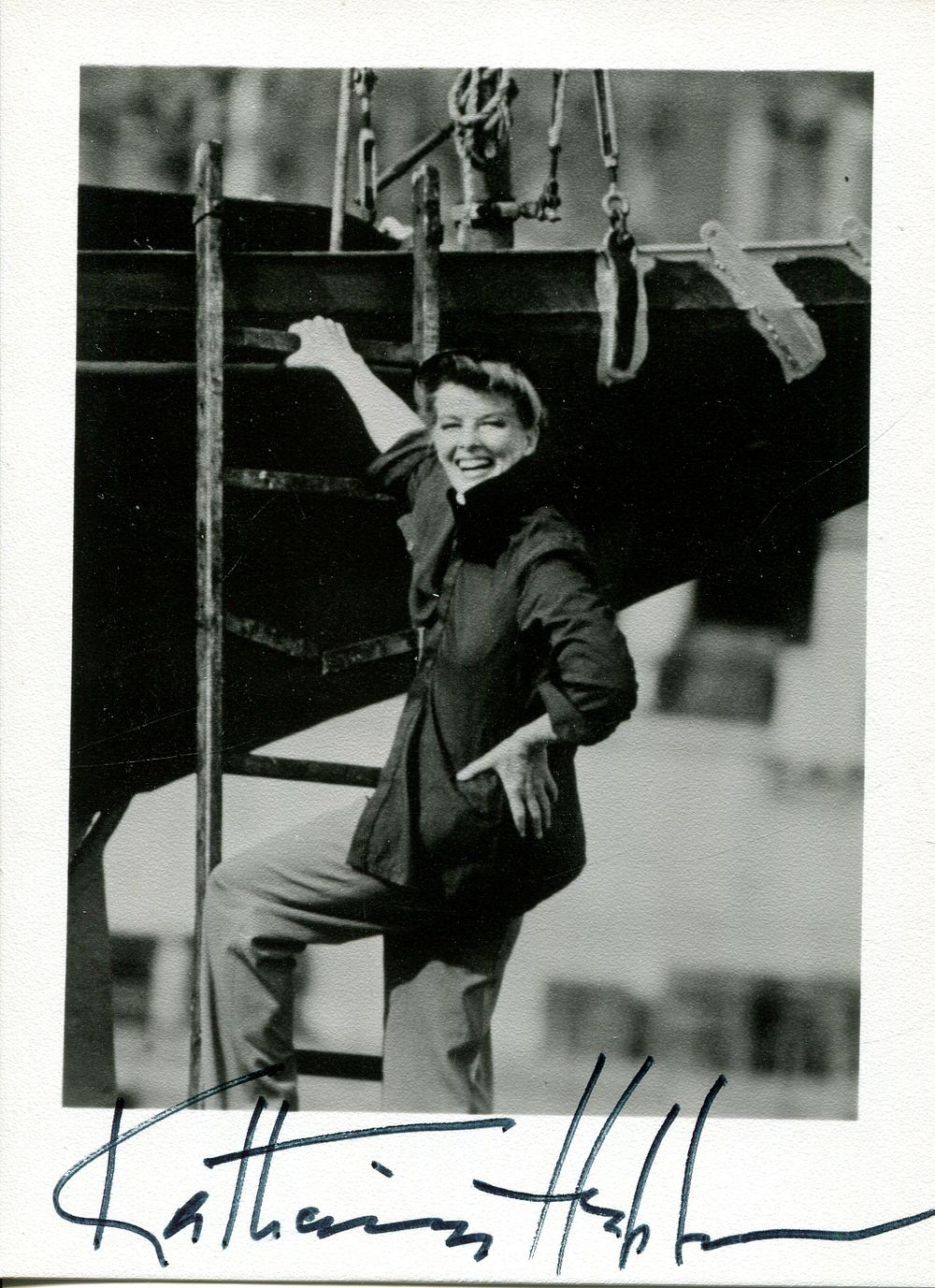 HEPBURN KATHARINE: (1907-2003) American actress, Academy Award winner for Best Actress in 