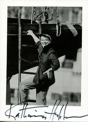 HEPBURN KATHARINE: (1907-2003) American actress, Academy Award winner for Best Actress in 