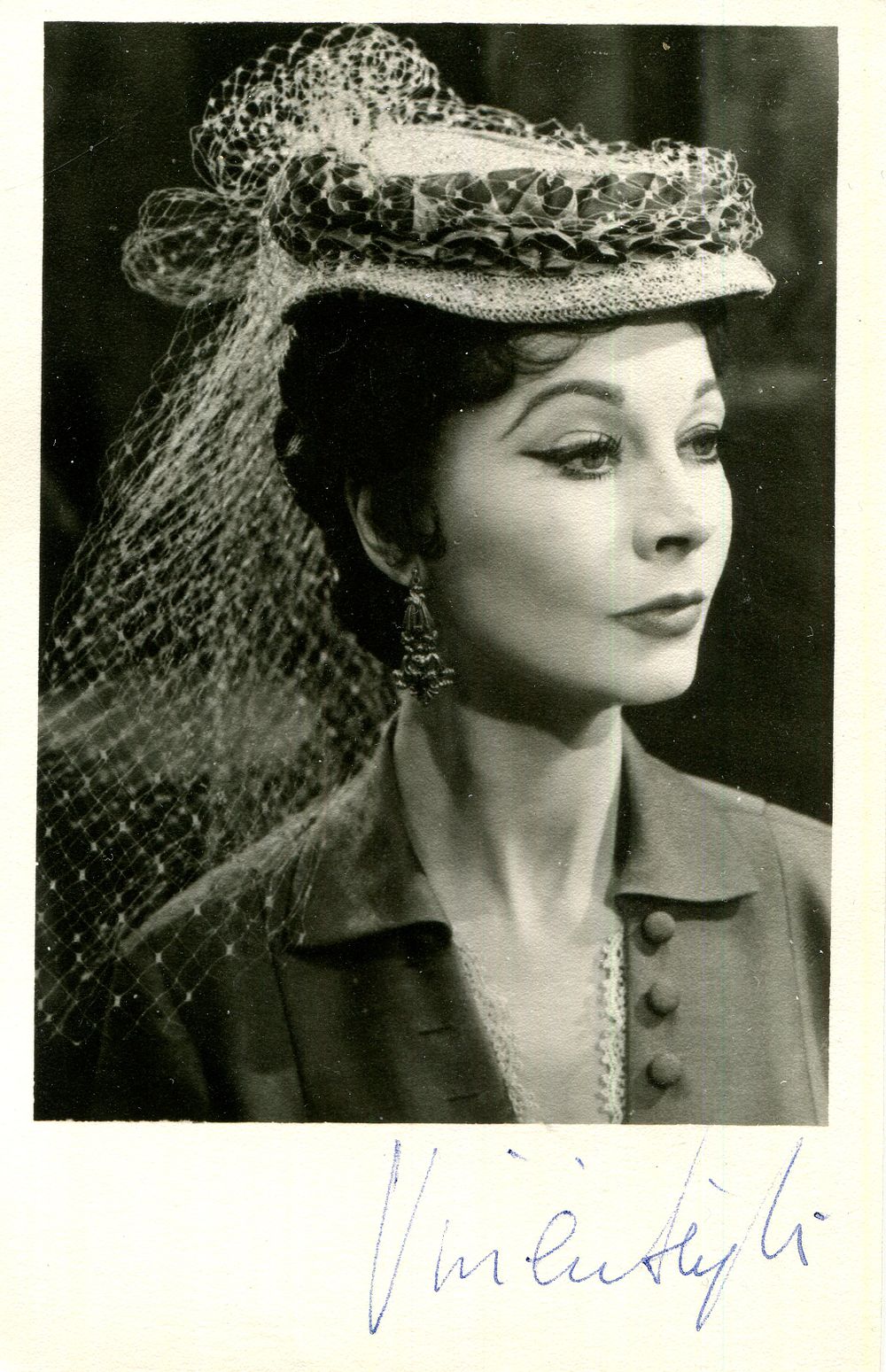 LEIGH VIVIEN: (1913-1967) English actress, Academy Award winner for Best Actress in 1939 for her 