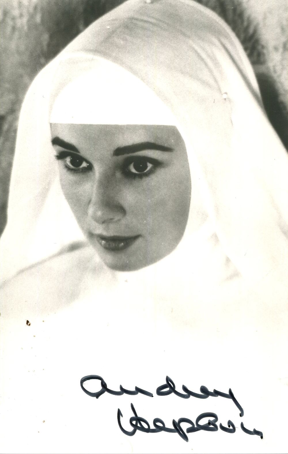 HEPBURN AUDREY: (1929-1993) Belgian-born actress, Academy Award winner for Best Actress in 1953 