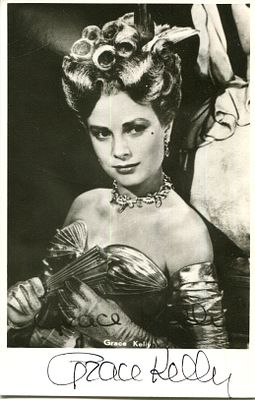 KELLY GRACE: (1929-1982) American Actress, Academy Award winner. Later Princess of Monaco. 