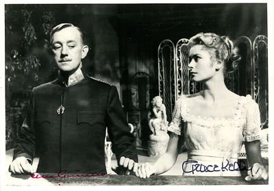 THE SWAN: A good signed 7 x 5 photograph by both Grace Kelly (Princess Alexandra) 