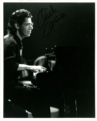 COREA CHICK: (1941-2021) American jazz Pianist, Composer and Bandleader. As a member of Miles 