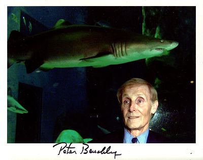 BENCHLEY PETER: (1940-2006) American author of the bestselling novel Jaws (1974) which 