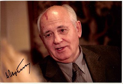 GORBACHEV MIKHAIL: (1931-2022) Soviet politician who served as General Secretary of the 