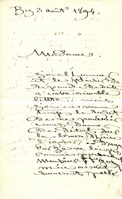 BONHEUR ROSA: (1822-1899) French Painter and Sculptor, well-known for her paintings of animals. 