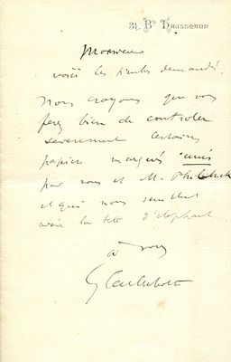 CAILLEBOTTE GUSTAVE: (1848-1894) French Painter who was a member and patron of the 