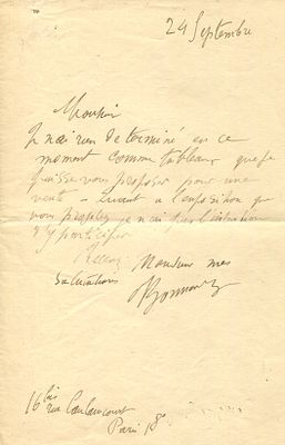 V BONNARD PIERRE: (1867-1947). BONNARD PIERRE: (1867-1947) French painter, a leading figure in 