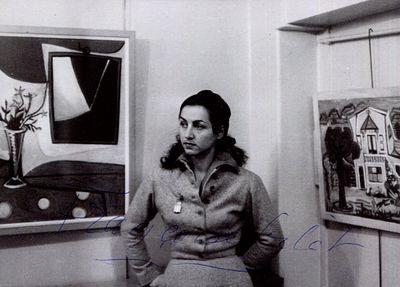 GILOT FRAN&Ccedil;OISE: (1921-2023) French Painter. Best known for her relationship with Pablo Picasso 