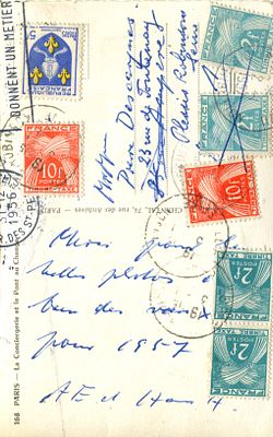 HARTUNG & BERGMAN (x3). HARTUNG HANS: (1904-1989) German-French painter &amp; BERGMAN ANNA-EVA 