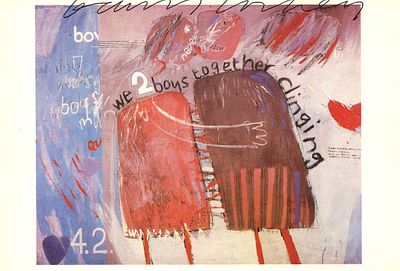 HOCKNEY DAVID: (1937- ) English painter, an important contributor to the pop art movement in the 