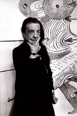 BOURGEOIS LOUISE: (1911-2010) French-American Artist. A prolific Sculptor, Painter and 