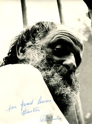 CESAR: (1921-1998) C&eacute;sar Baldaccini. French Sculptor. A leading figure of the Nouveau R&eacute;alisme 