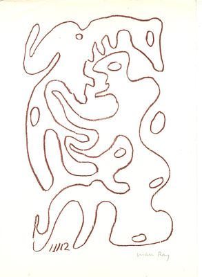 RAY MAN: (1890-1976) American visual artist, a significant contributor to the Dada and 