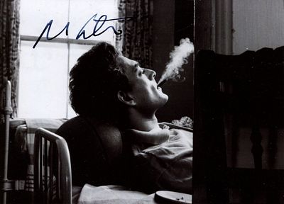 AUSTER PAUL: (1947-2024) American writer. Signed 7 x 5 photograph of Auster in a profile head 