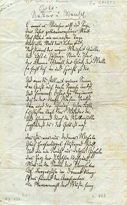 GEIBEL EMANUEL: (1815-1884) German Poet and Playwright. Geibel is largely considered the leading 