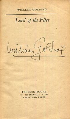 GOLDING WILLIAM: (1911-1993) British novelist, poet and playwright, Nobel Prize winner for 