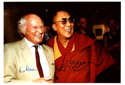 DALAI LAMA & HARRER HEINRICH. DALAI LAMA &amp; HARRER HEINRICH: Dalai Lama (1935- ) Tibetan 
