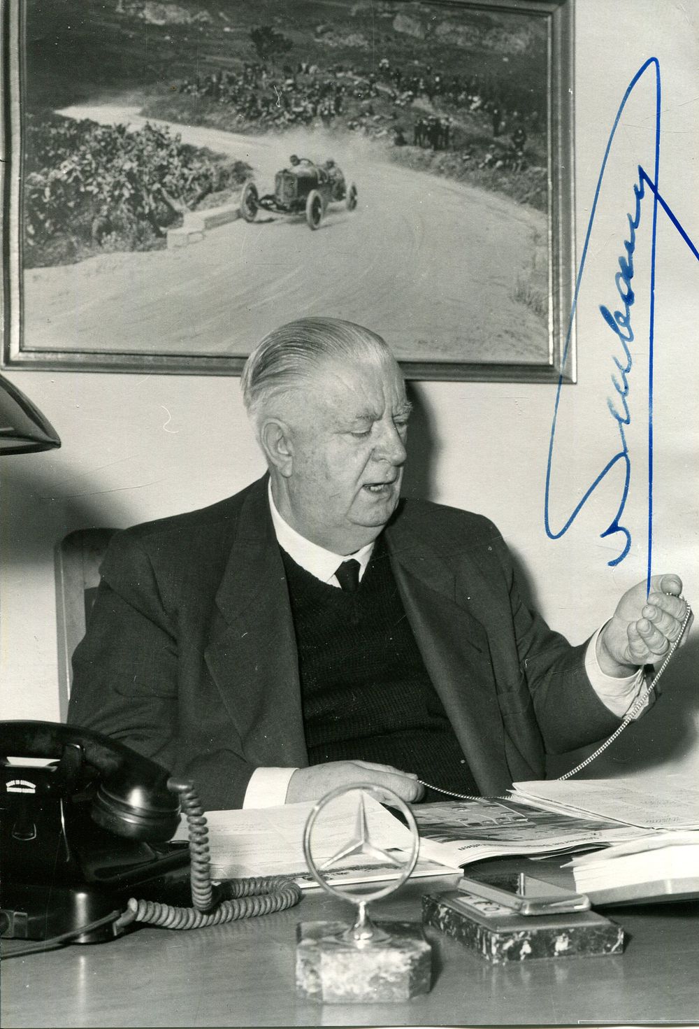 NEUBAUER ALFRED: (1891-1980) German motor racing team manager and driver who managed the 