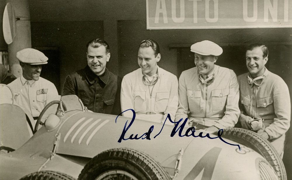 HASSE RUDOLF: (1906-1942) German motor racing driver, winner of the 1937 Belgian Grand Prix 