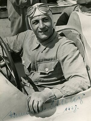 MULLER HERMANN: (1909-1975) German motor racing driver, winner of the 1939 French Grand Prix 