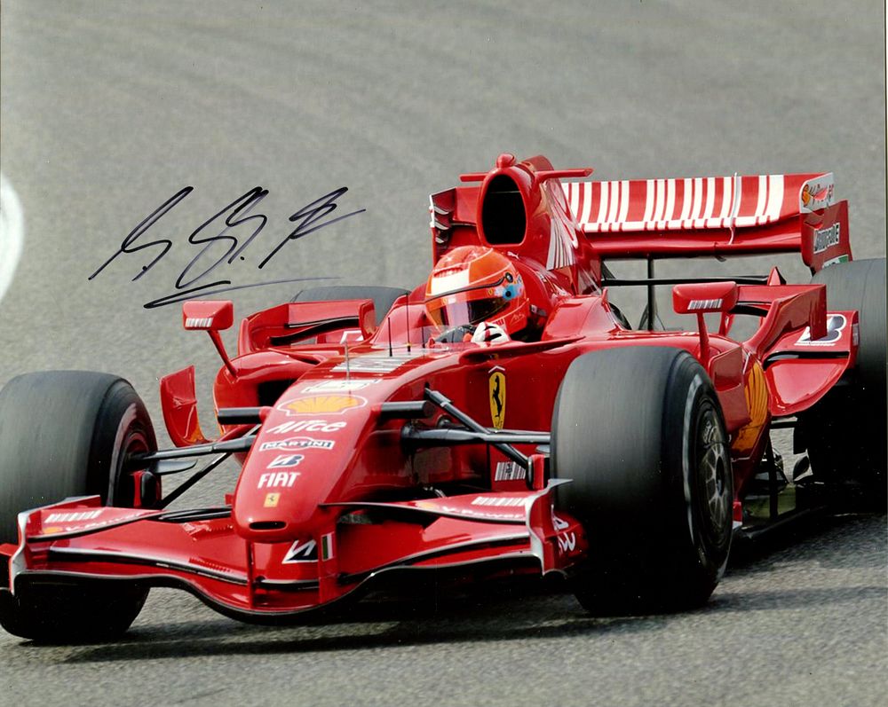 SCHUMACHER MICHAEL: (1969- ) German motor racing driver, Formula One World Champion 1994, 1995 